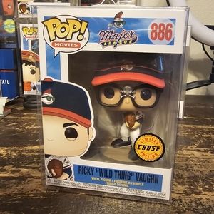 Major League Movie Rick Wild Thing Vaughn Funko Pop #886 The Chase